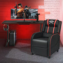 55 Inch Gaming Desk with Free Mouse Pad with Carbon Fiber Surface by LJGDeals