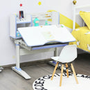 Kids Multifunctional Writing Desk with Tilt Desktop and Book Shelf by LJGDeals