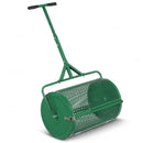 24 Inch Compost Spreader Peat Moss Spreader Roller with Height-Adjustable T-Shaped Handle by LJGDeals