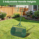 24 Inch Compost Spreader Peat Moss Spreader Roller with Height-Adjustable T-Shaped Handle by LJGDeals