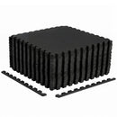 Interlocking EVA Foam Floor Tiles 24-Pack with Borders by LJGDeals