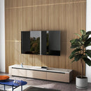 24-Pack PVC Slat Wall Panels for Interior Wall Decoration for Living Room and TV Background by LJGDeals