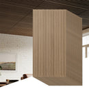 24-Pack PVC Slat Wall Panels for Interior Wall Decoration for Living Room and TV Background by DirectDeals