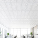 24 Pieces Ceiling Tiles Decorative PVC Ceiling Covering Panels by LJGDeals