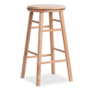 24" Swivel Bar Stools Set of 2 with Footrests by DirectDeals