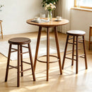 24" Swivel Bar Stools Set of 2 with Footrests by LJGDeals