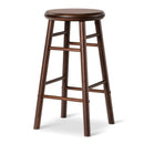 24" Swivel Bar Stools Set of 2 with Footrests by LJGDeals