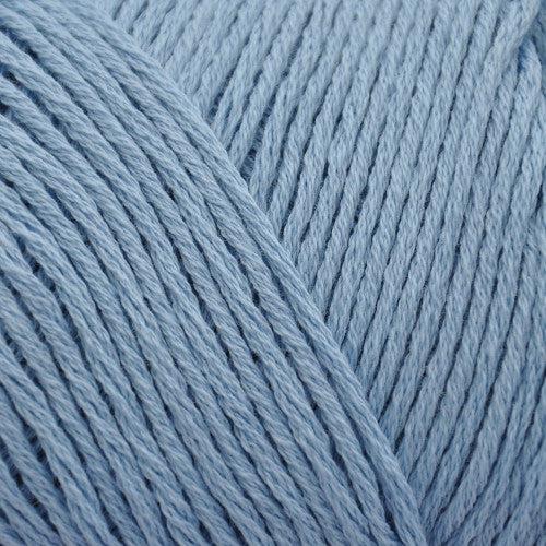 Cotton Fine Yarn Fingering Weight Yarn | 50 grams, 215 Yards | 80% Pima Cotton 20% Merino Wool