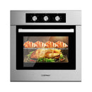 24 Inch Single Wall Oven 2.47Cu.ft with 5 Cooking Modes-Silver by LJGDeals