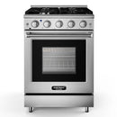 24 Inches Freestanding Natural Gas Range with 4 Burners Cooktop by LJGDeals