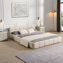 Elegant Chenille Upholstered Bed