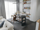 Bunn Bar Table – Pale Gold