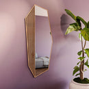Wooden Frame Glass Mirror