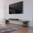Solid Wood TV Unit – 78.7"