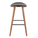 Saddle - Contemporary Counter Stool (Set of 2) by HouseOfZazla