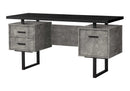 Computer Desk For Home Office With Storage Drawers by HouseOfZazla