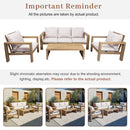 4 Piece Patio Sofa Set