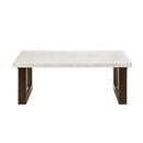 Edwyn - Natural Marble Top End Table by Unique Piece Furniture