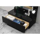 Elisa - Narrow Tall Mirror With Speaker And Drawer by HouseOfZazla