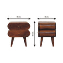 Bubble Nightstand - Brown by HouseOfZazla