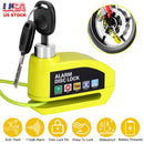 Motorcycle Disc Lock Alarm – Anti-Theft with 110dB Siren & Reminder Cable