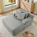 Modern Single Lazy Sofa Lounge Chair With High Density Foam by Unique Piece Furniture
