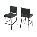 29" Outdoors PE Rattan Armless Barstools, Set of 2 by HouseOfZazla