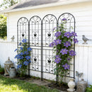 Garden Metal Trellis Rustproof Trellis For Climbing Plants Outdoor Flower Support by Unique Piece Furniture
