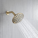 6 In. 6-Spray Balancing Shower Head Shower Faucet