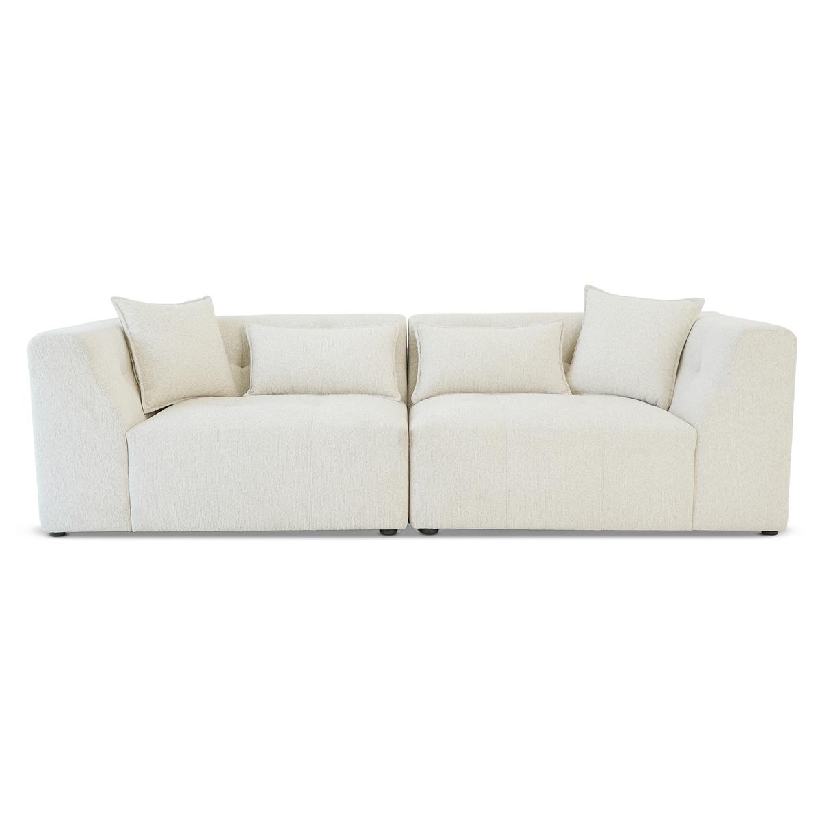 Jefferson Soft Chenille Modern Sofa, photo 6 of 6