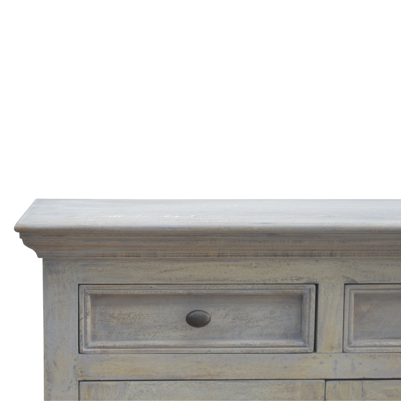 Solid Wood Stone Acid Wash Glazed Sideboard, photo 5 of 10