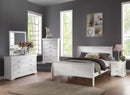 Louis Philippe Sleigh Style Bed