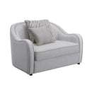 Mahler - Chair With 2 Pillows - Beige Linen by Unique Piece Furniture