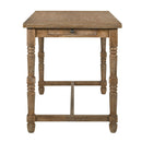Farsiris - Counter Height Table - Weathered Oak by Unique Piece Furniture