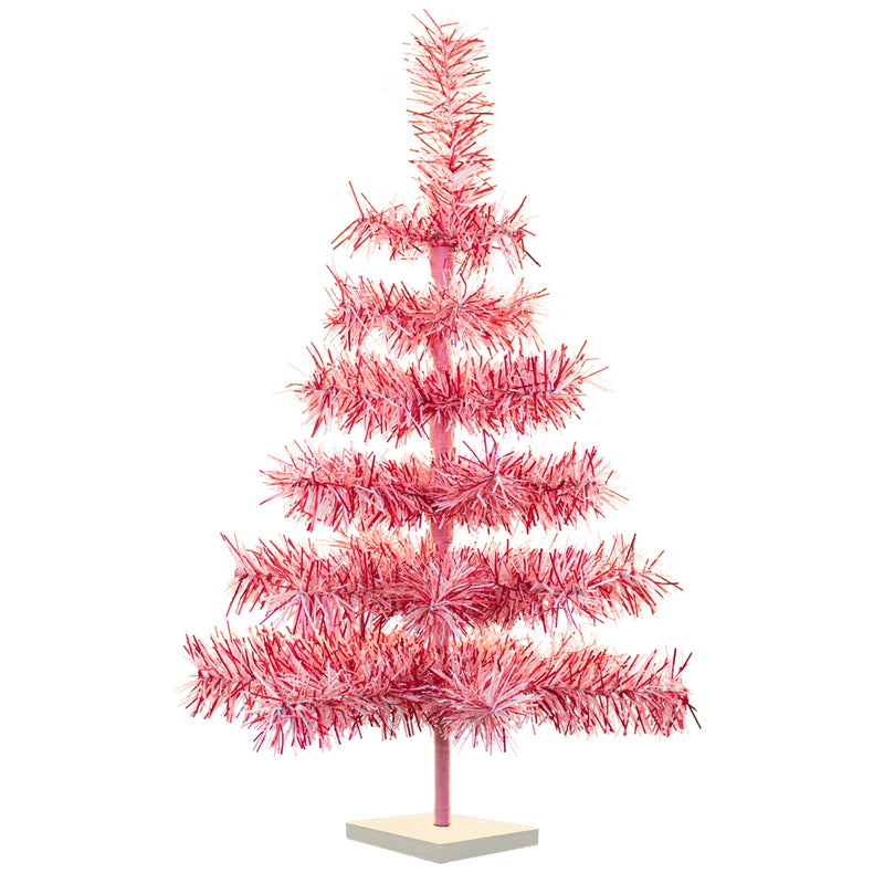 Valentine's Day Firework Tinsel Tree