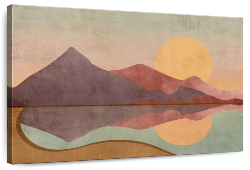 Boho Sundown Wall Art