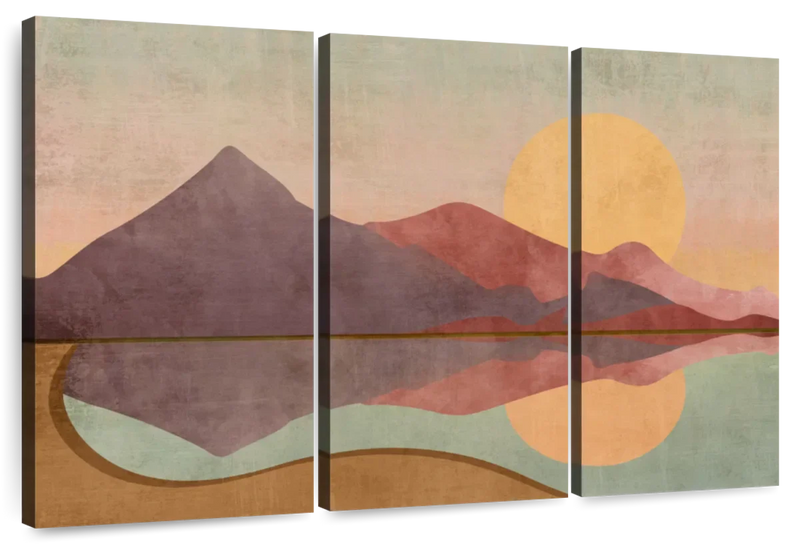 Boho Sundown Wall Art