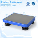 Kids Rebounder Bouncing Board 24x20" with Elastic Ropes