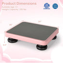 Kids Rebounder Bouncing Board 24x20" with Elastic Ropes by LJGDeals