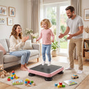 Kids Rebounder Bouncing Board 24x20" with Elastic Ropes