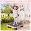 Kids Rebounder Bouncing Board 24x20" with Elastic Ropes by LJGDeals