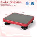 Kids Rebounder Bouncing Board 24x20" with Elastic Ropes by LJGDeals