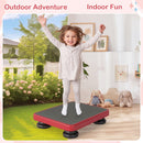 Kids Rebounder Bouncing Board 24x20" with Elastic Ropes