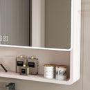 Aluminium Medicine Cabinet Mirror, With 3 Colors LED Light And Defogging Function - Khaki by HouseOfZazla