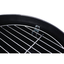 Portable Charcoal Smoker Grill For Outdoor Cooking - Black by HouseOfZazla