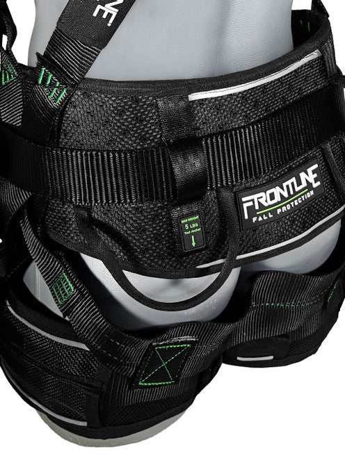 Frontline 250CTB Elite Construction Harness Aluminum Hardware and Suspension Trauma Straps M/L