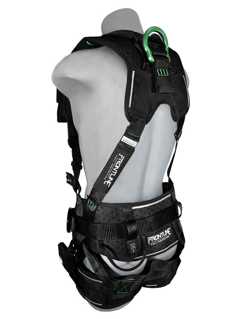 Frontline 250CTB Elite Construction Harness Aluminum Hardware and Suspension Trauma Straps S