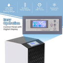 250 Pints Commercial Dehumidifier with Drain Hose Large Spaces up to 8500 Sq.Ft-White by DirectDeals