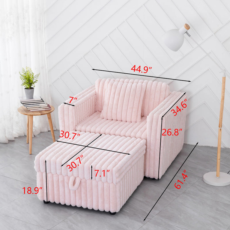 44.9" Soft Modular Sofa Single, photo 4 of 10