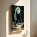 Desert Moonlight – Southwestern Nightscape Wall Art by Kooly